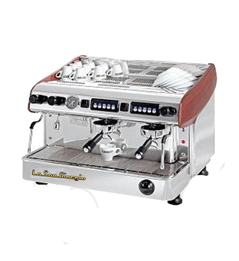 Máquinas de café express La San Giorgio Maxi dos Grupos Automática