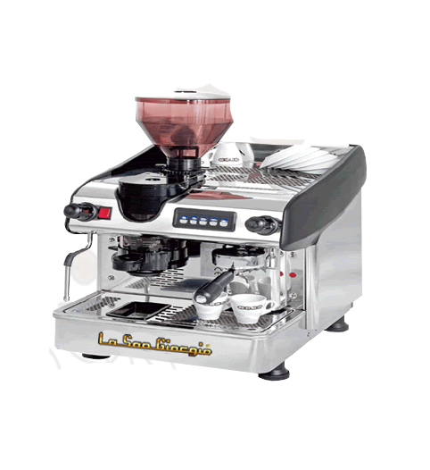 Máquinas de café express La San Giorgio Maxi 1 Grupo Automática con molino incorporado