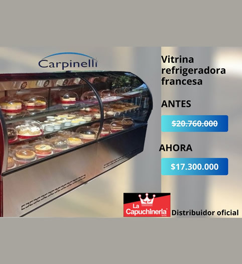 Vitrina refrigeradora francesa